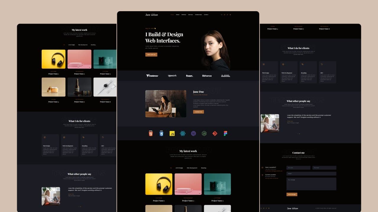 Custom Client Portal